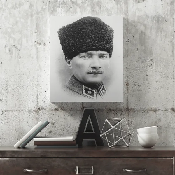 Mustafa Kemal Atatürk Kanvas Tablo