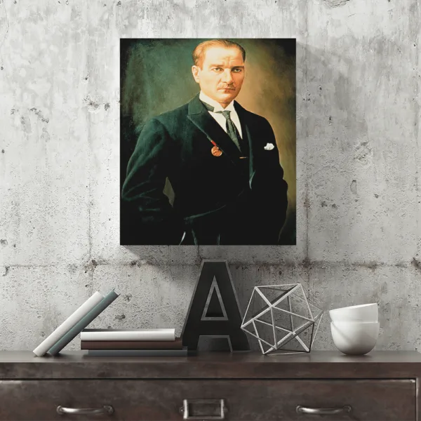 Mustafa Kemal Atatürk Kanvas Tablo